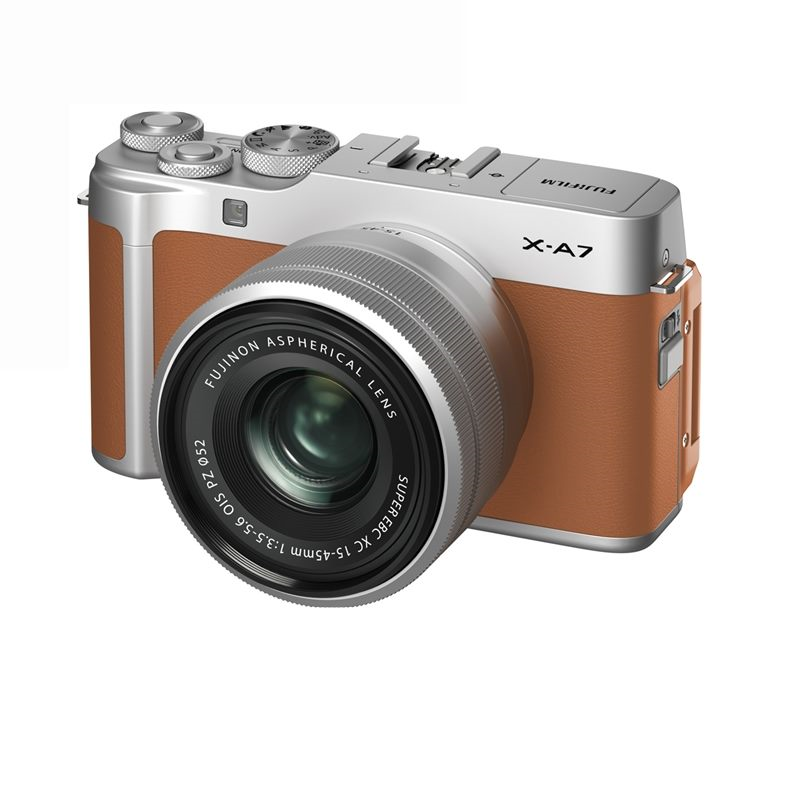 Máy ảnh Fujifilm X-A7 Kit XC15-45mm F3.5-5.6 OIS PZ/ Nâu (Demo)