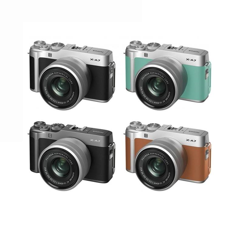 Máy ảnh Fujifilm X-A7 Kit XC15-45mm F3.5-5.6 OIS PZ/ Xanh Bạc Hà