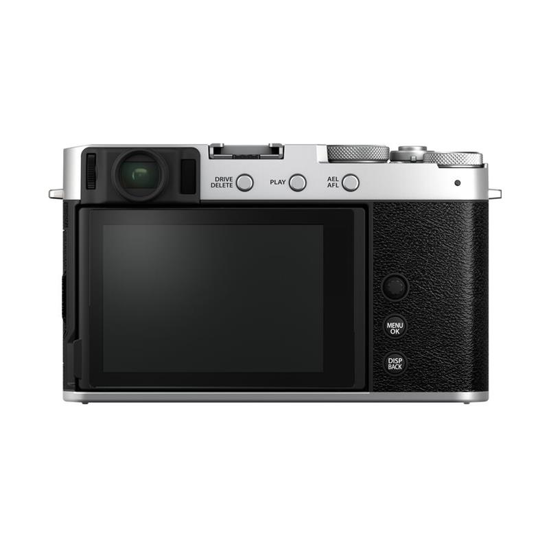 Máy ảnh Fujifilm X-E4 kit XF16-80mm F4 R OIS WR/ Bạc