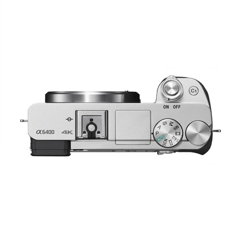Máy ảnh Sony Alpha ILCE-6400/ A6400 Body +  E PZ 18-105mm F4 G OSS/SELP18105G/ Bạc