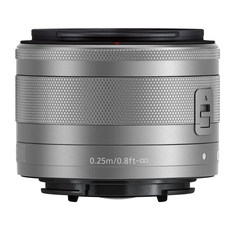Ống kính Canon EF-M15-45mm F3.5-6.3 IS STM/ Bạc