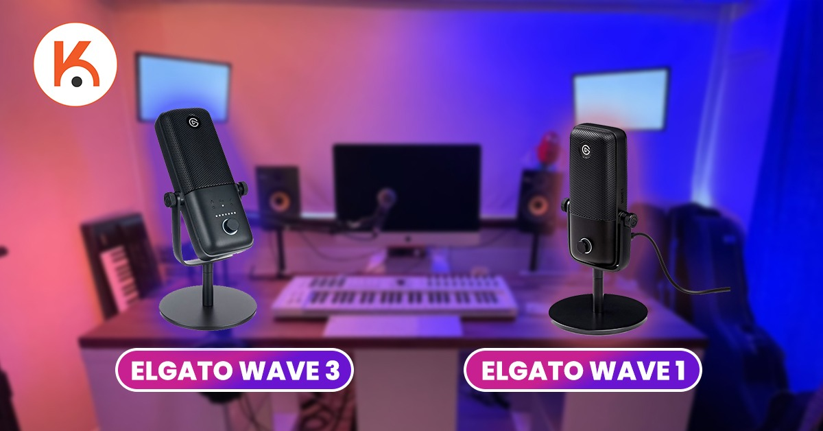 Elgato Wave 1 và Elgato Wave 3: Đọ âm thanh sắc nét giữa 2 microphone hàng đầu