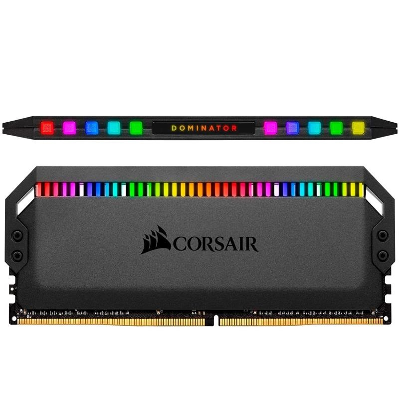 (16G DDR4 2x8G 3000) Corsair Dominator Platinum RGB CL15-17-17-35
