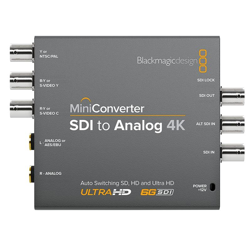 Blackmagic Mini - SDI To Analog 4K (CONVMASA4K)