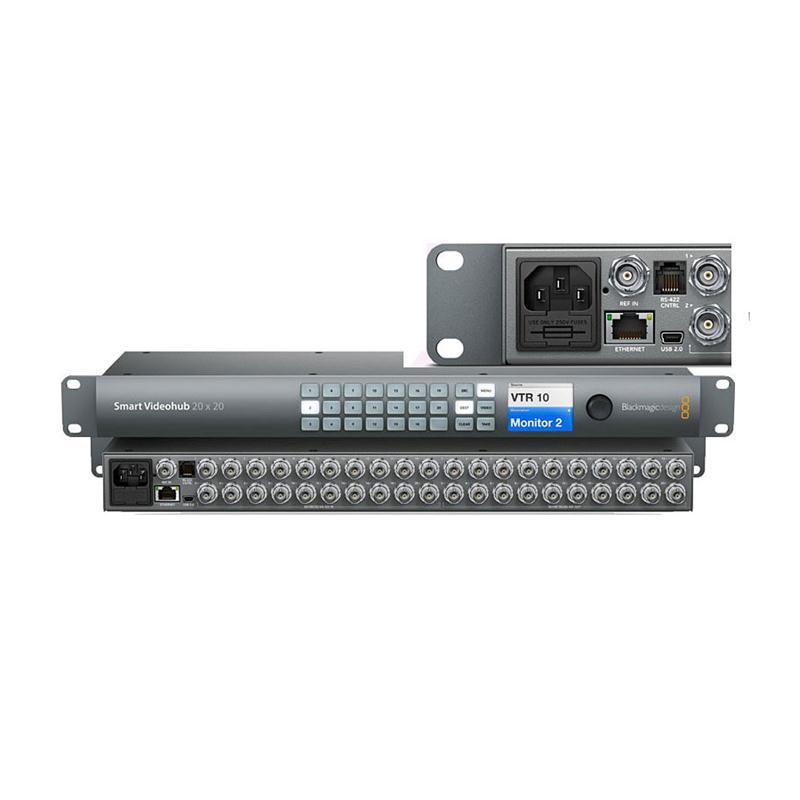 blackmagic smart videohub 20x20