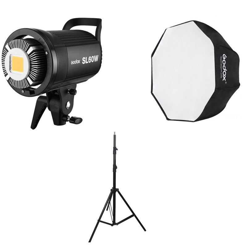 Bộ kit 1 đèn led quay phim Godox SL60