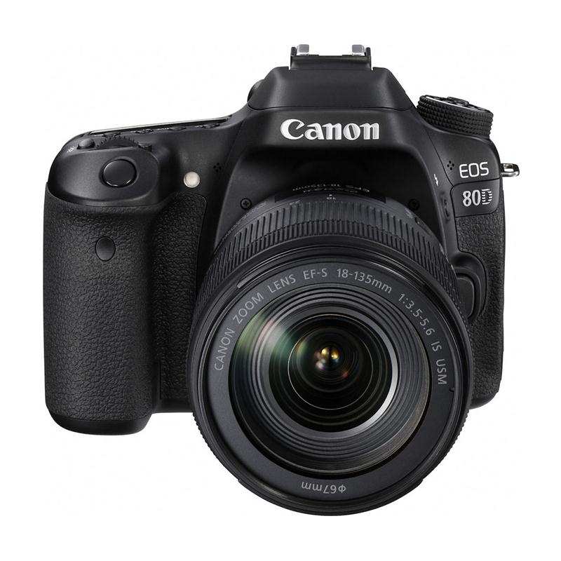 Máy ảnh Canon EOS 80D kit EF-S18-135mm F3.5-5.6 IS USM (nhập khẩu)