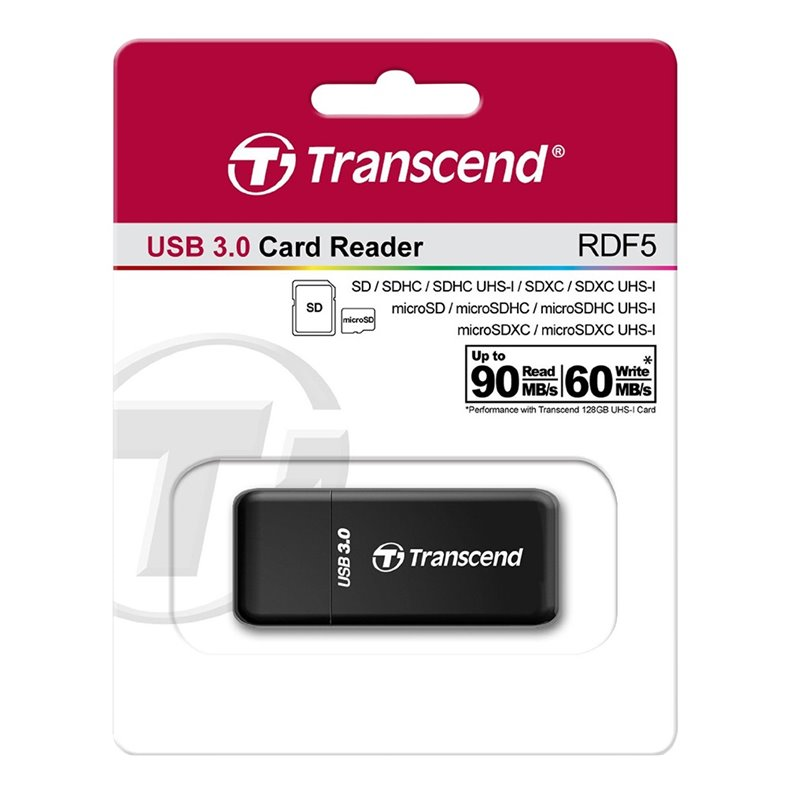 Đầu Đọc Thẻ Nhớ Transcend USB 3.1/3.0 (RDF5)