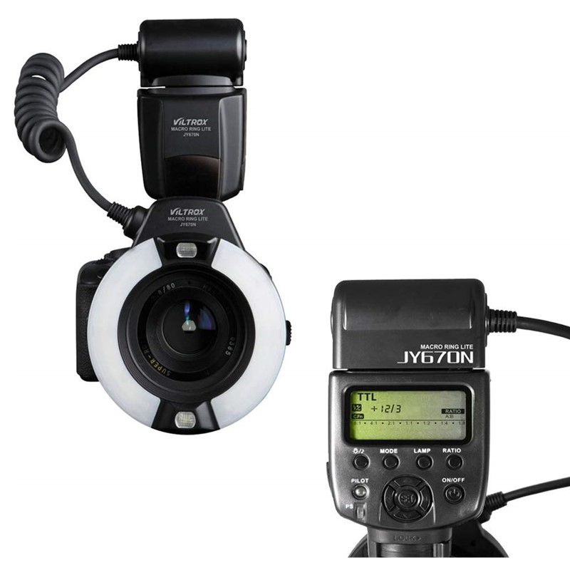 Đèn Flash Viltrox Macro Ring JY670N (i-TTL) For Nikon