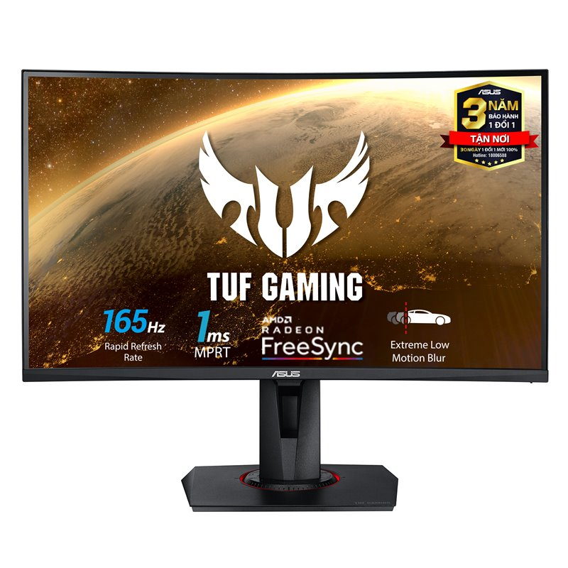 Màn Hình Game ASUS TUF Gaming VG27VQ 27" 165Hz 1ms MPRT FreeSync™ 2 Loa