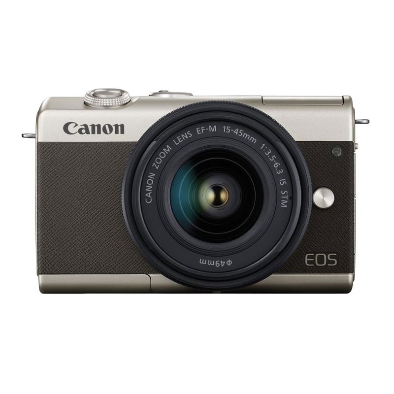 Máy ảnh Canon EOS M200 Kit EF-M15-45mm F3.5-6.3 IS STM/ Limited Gold Edition
