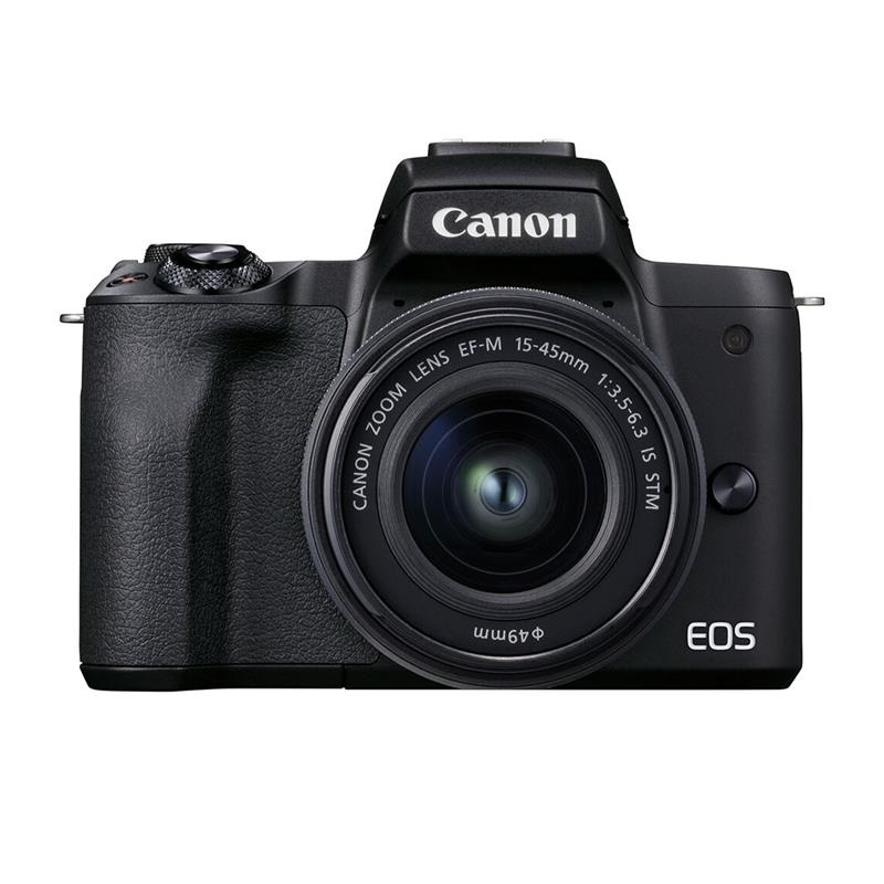 Máy ảnh Canon EOS M50 Mark II Kit 15-45mm + EF-M22mm F2 STM (Nhập khẩu)