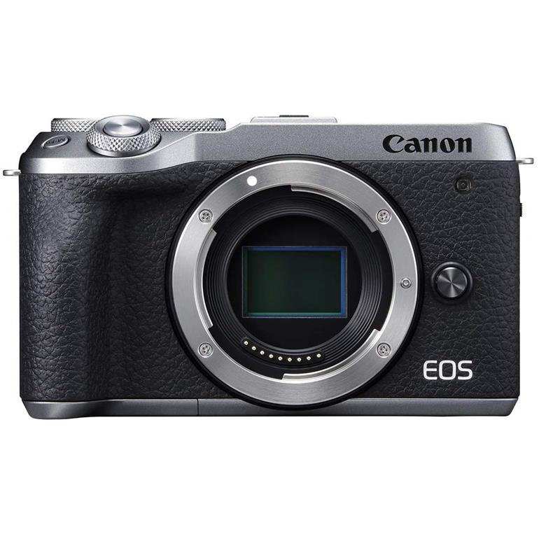 Máy ảnh Canon EOS M6 Mark II Body/ Bạc (Nhập Khẩu)