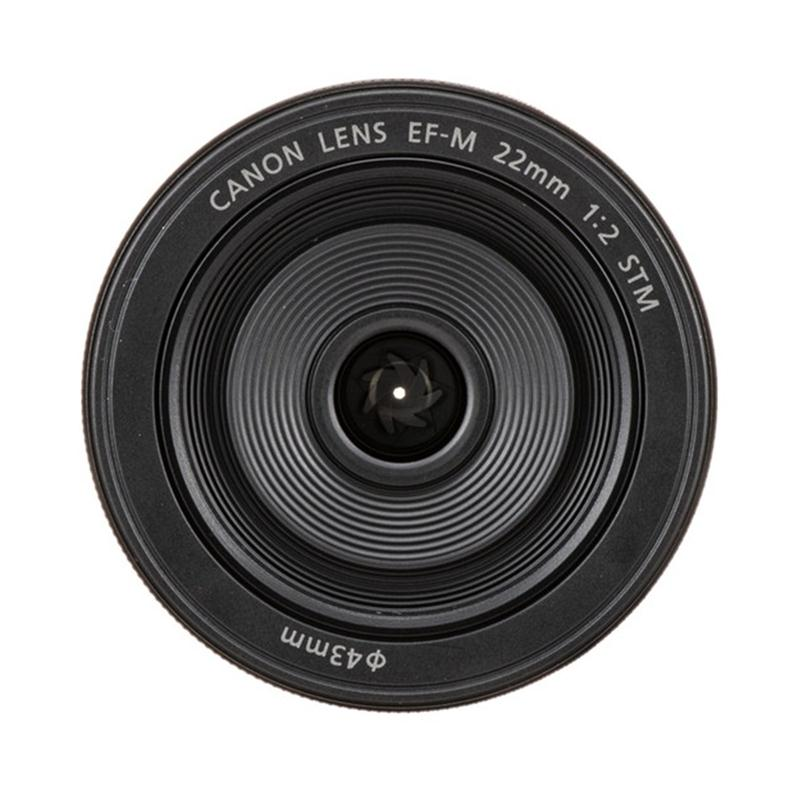 Máy ảnh Canon EOS M6 Mark II Kit 15-45mm +  EF-M22mm F2 STM/ Đen (nhập khẩu)