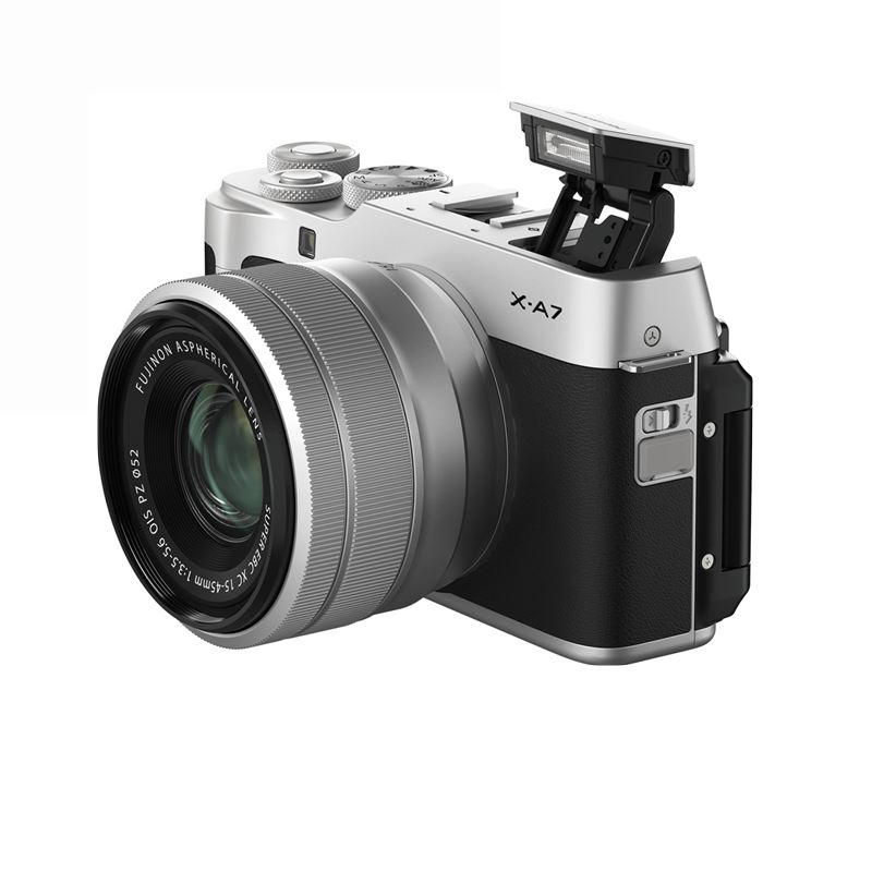 Máy ảnh Fujifilm X-A7 Kit XC15-45mm F3.5-5.6 OIS PZ/ Bạc