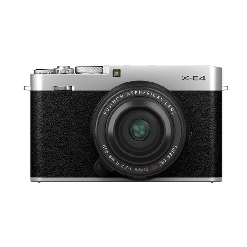 Máy ảnh Fujifilm X-E4 Kit XF27mm F2.8 II R WR/ Bạc
