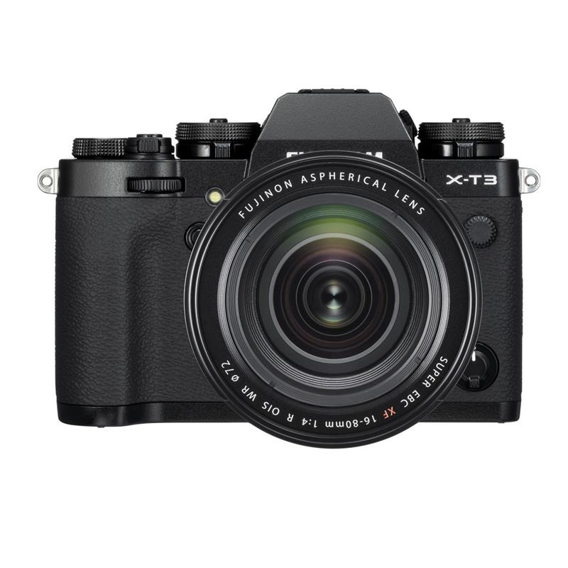 Máy ảnh Fujifilm X-T3 WW kit XF16-80mm F4 R OIS WR/ Đen