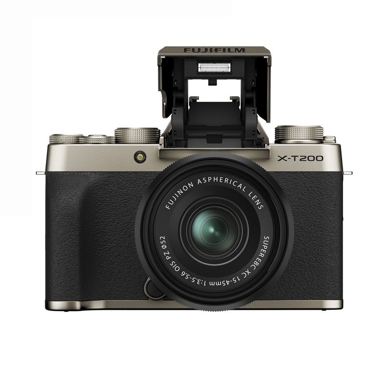 Máy ảnh Fujifilm X-T200 Kit XC15-45mm F3.5-5.6 OIS PZ/ Vàng champagne
