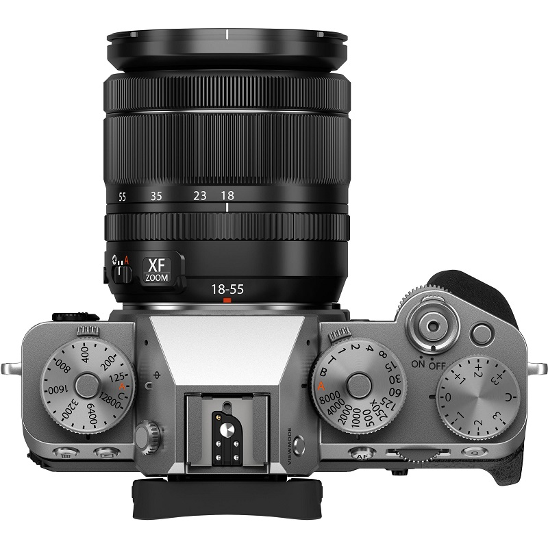 Máy ảnh Fujifilm X-T5 Kit XF18-55mm F2.8-4 R LM OIS/Bạc