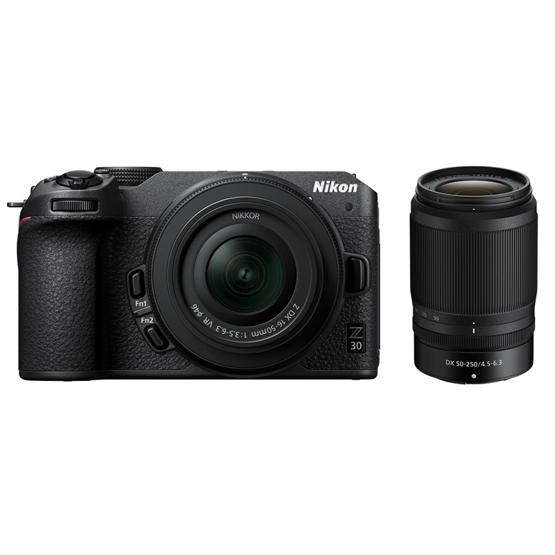 Máy ảnh Nikon Z30 Kit Nikkor Z DX 16-50mm F3.5-6.3 VR + Nikkor Z DX 50-250mm F4.5-6.3 VR (Nhập khẩu)
