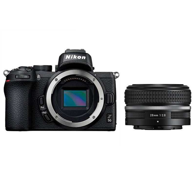 Máy ảnh Nikon Z50 Body + Nikkor Z 28mm F2.8 (SE) nhập khẩu