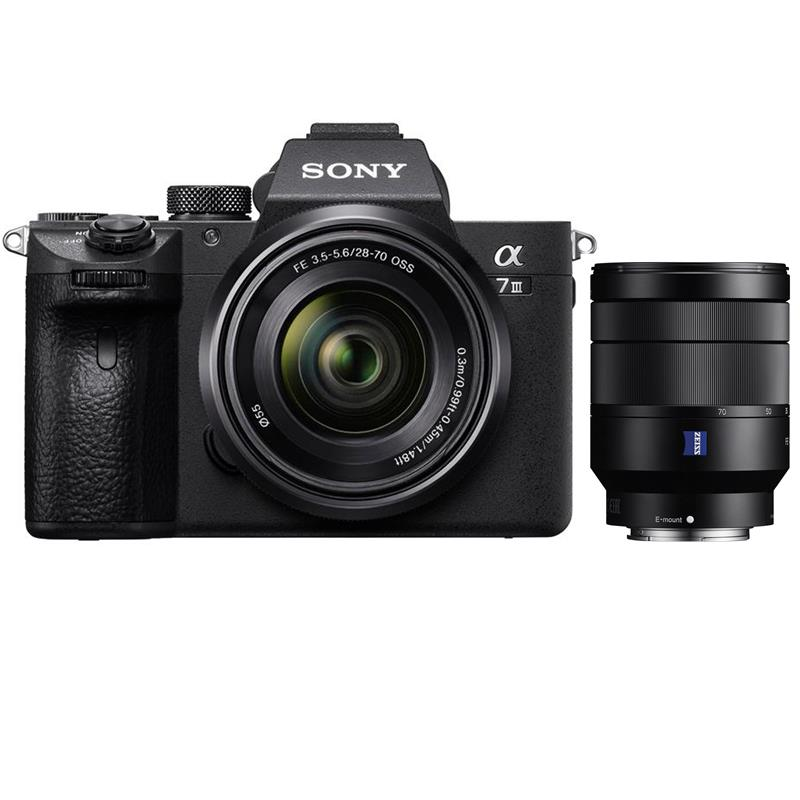 Máy ảnh Sony Alpha ILCE-7M3K/ A7M3 Kit FE 28-70mm + FE 24-70mm F4 ZA OSS/ SEL2470Z
