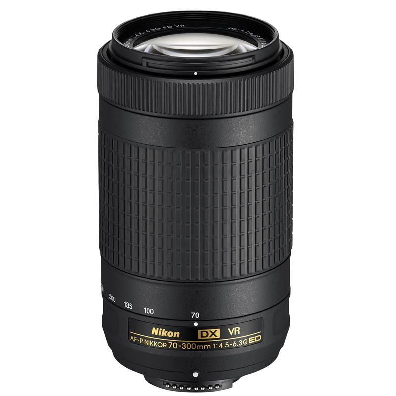 Ống kính Nikon AF-P DX Nikkor 70-300mm F4.5-6.3G ED VR (nhập khẩu)