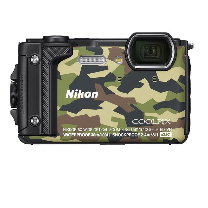 Máy ảnh Nikon Coolpix W300/ Xanh lính