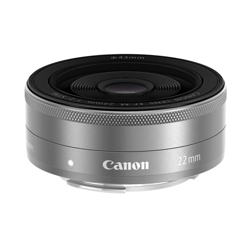 Ống kính Canon EF-M22mm F2 STM/ Bạc (nhập khẩu)