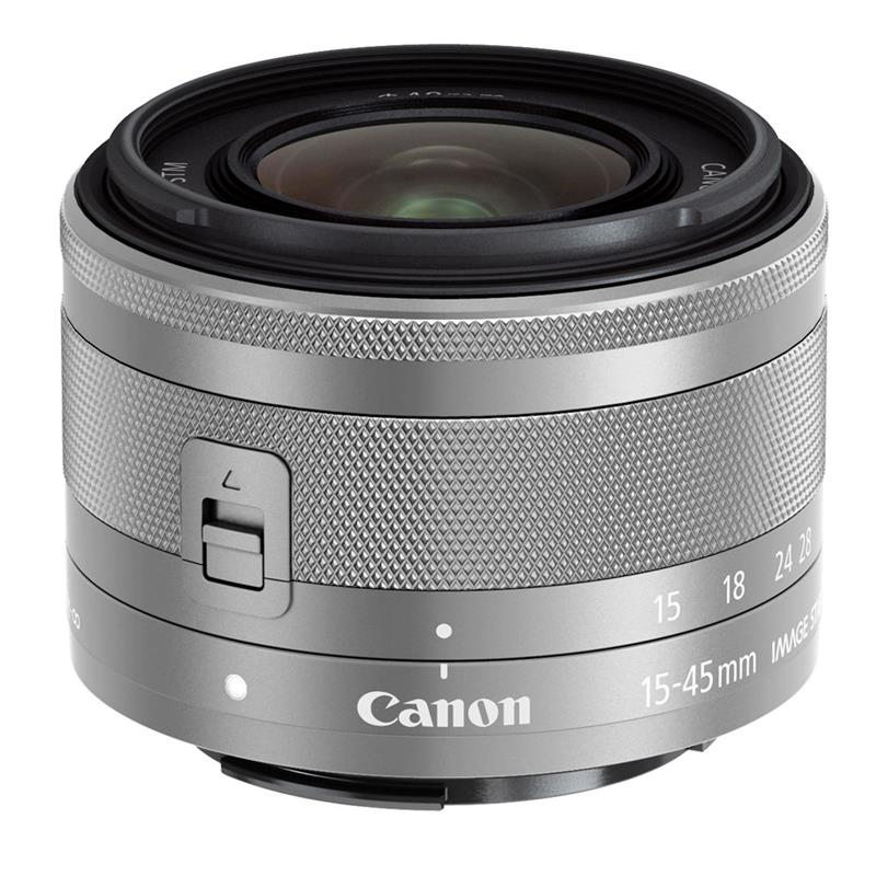 Ống kính Canon EF-M15-45mm F3.5-6.3 IS STM/ Bạc
