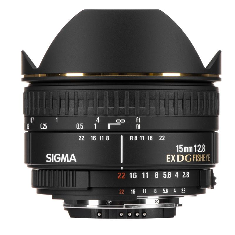 Ống Kính Sigma 15mm F2.8 EX DG Fisheye Diagonal For Nikon