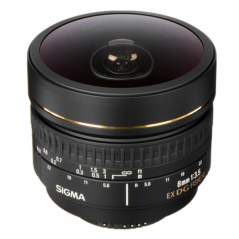 Ống Kính Sigma 8mm F3.5 EX DG Fisheye Circular For Canon