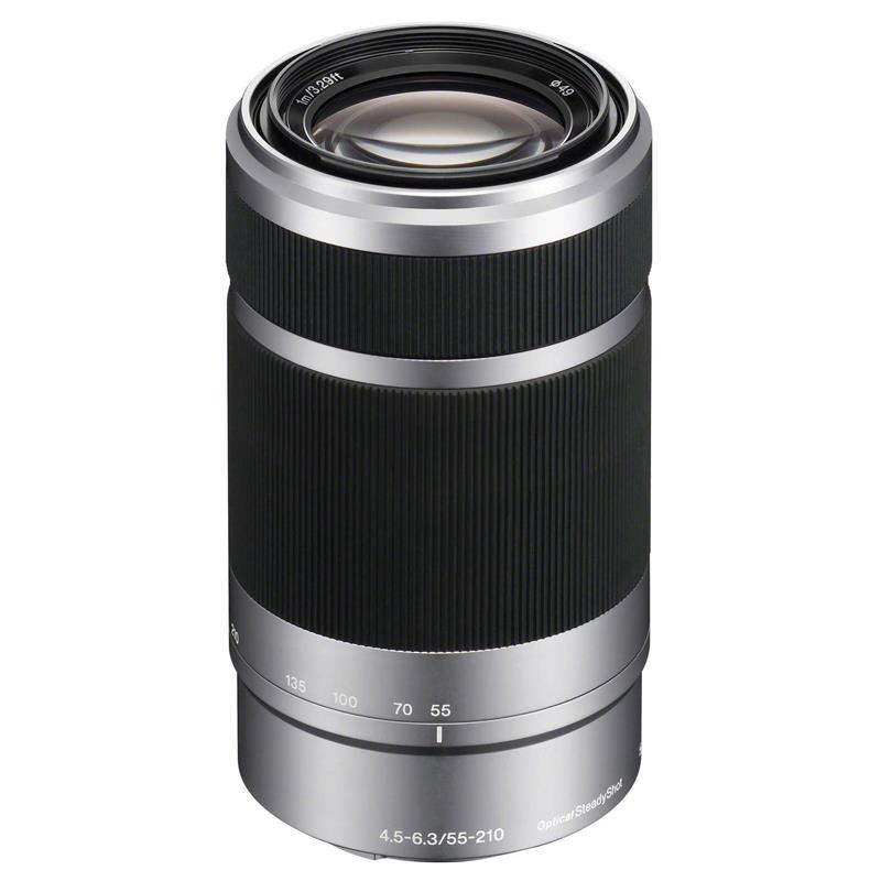 Ống kính Sony E 55-210mm F4.5-6.3 OSS/ SEL55210/ Bạc