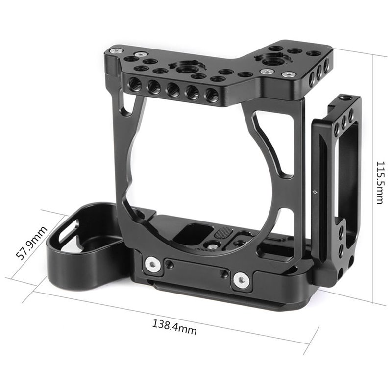SmallRig Half Cage With Arca L-Bracket For Sony A7III A7RIII 2236