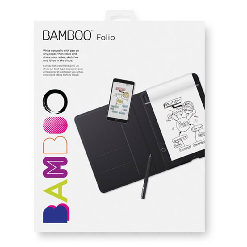 Sổ ghi chú điện tử Wacom Bamboo Folio Small (CDS-610G/G0-AX)