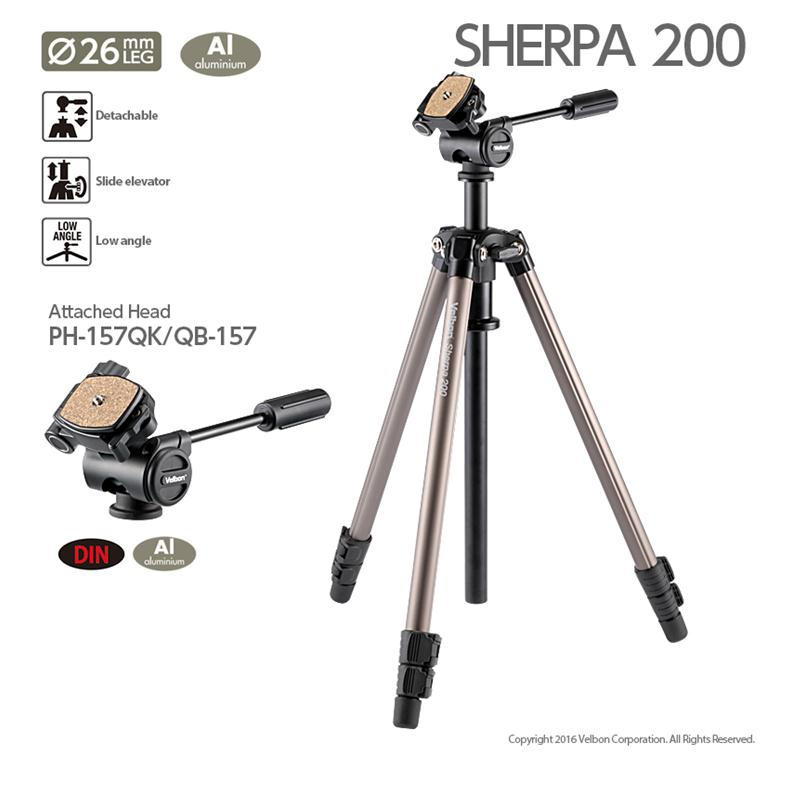Chân máy ảnh Velbon Sherpa 200R