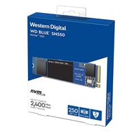 SSD WD Blue SN550 250GB M.2 2280 NVMe Gen3 x4 (WDS250G2B0C)