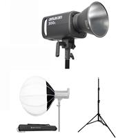 Amaran 300C + Softbox cầu K&F Concept 65cm + Amaran 2.8m