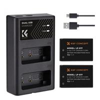 Bộ pin sạc K&F Concept LP-E17 KF28.0014