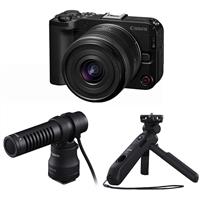 Canon EOS R50 V kit RF-S 14-30mm + Microphone Canon DM-E100 + Báng tay cầm Canon HG-100TBR