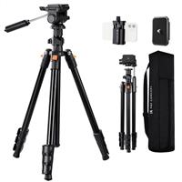 Chân máy ảnh K&F Concept K234A0 + Video Head KF09.115