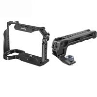 Combo SmallRig Cage 3667B + SmallRig ARRI Locating Top Handle 3765 cho Sony A7M4 / A7S3 / A7R4 / A1