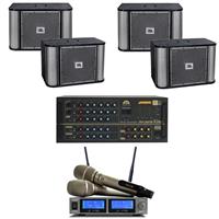 Dàn Âm Thanh Karaoke Gia Đình KM-12 (JBL RM10II + Jarguar PA-506N Plus Bluetooth + Musicwave HS-1700)
