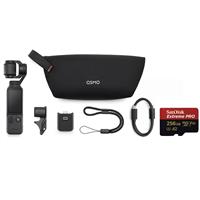 Máy quay DJI Osmo Pocket 4 + Thẻ nhớ MicroSDXC Sandisk Extreme Pro 256GB 200MB/ 140MB/ s