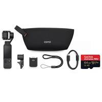 Máy quay DJI Osmo Pocket 4 + Thẻ nhớ MicroSDXC Sandisk Extreme Pro 64GB 200MB/ 90MB/ s