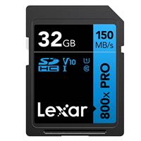 Thẻ nhớ SDXC Lexar Professional 800x Pro UHS-I V10 32GB 150MB/ s