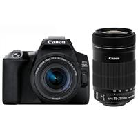 Máy ảnh Canon EOS 200D Mark II kit EF-S18-55 IS STM + EF-S 55-250 IS STM (nhập khẩu)