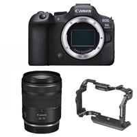 Canon EOS R6 Mark II Body + Canon RF 28-70mm F2.8 IS STM + SmallRig Cage for Canon EOS R6 Mark II R6II 4159B