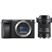 Sony Alpha A6400 Body + Sigma 18-50mm F2.8 DC DN for Sony