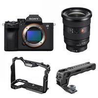 Sony Alpha A7 Mark V Body + Sony FE 16-35mm F2.8 GM II + SmallRig Cage 3667C + SmallRig ARRI Locating Top Handle 3765